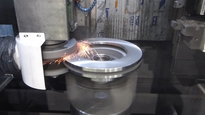 剎車盤(pán)數(shù)控磨床車磨一體加工剎車盤(pán)