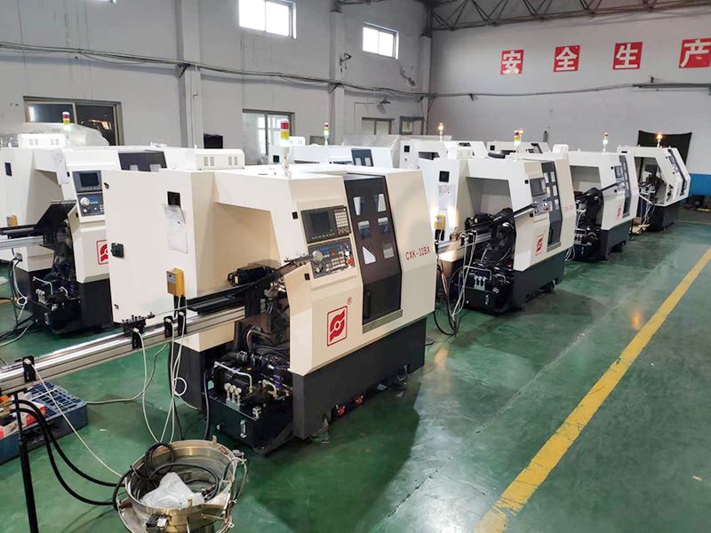 Neatly arranged finished Turning and milling compound machine tools