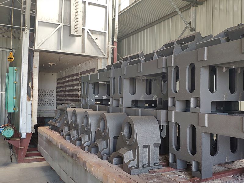 Tempering Furnace In Working